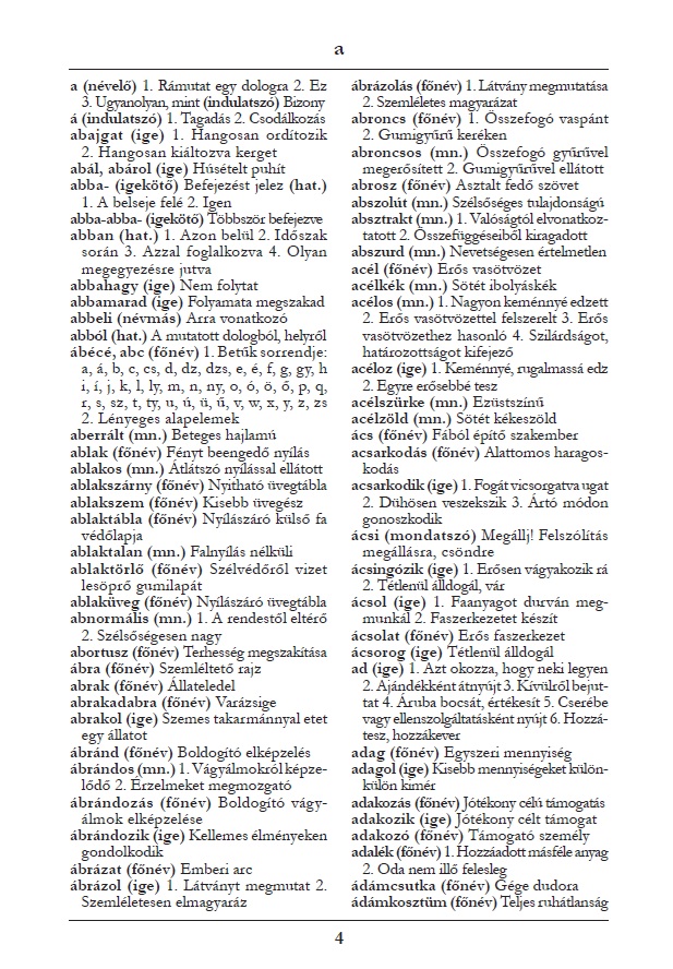 Magyarul tanulók kéziszótára